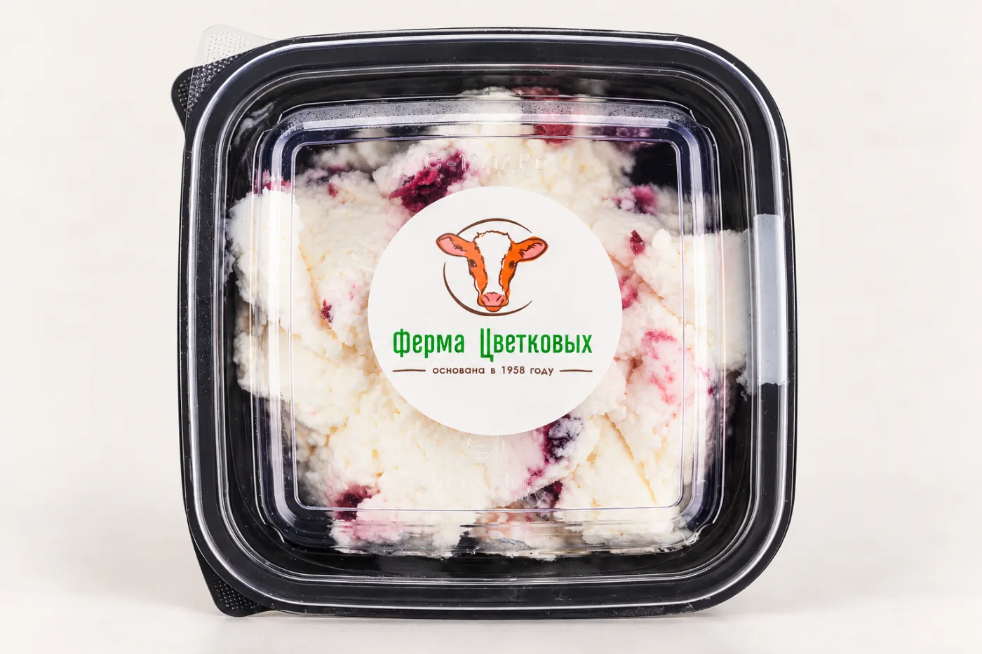 Творожная масса фермерская 23% (вишня)